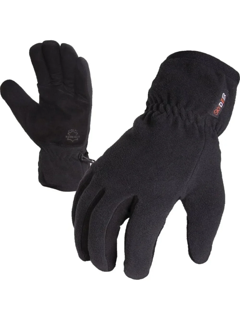 Cozy Winter Gloves - Soft Deerskin Suede, Thermal Fleece & 3M Thinsulate